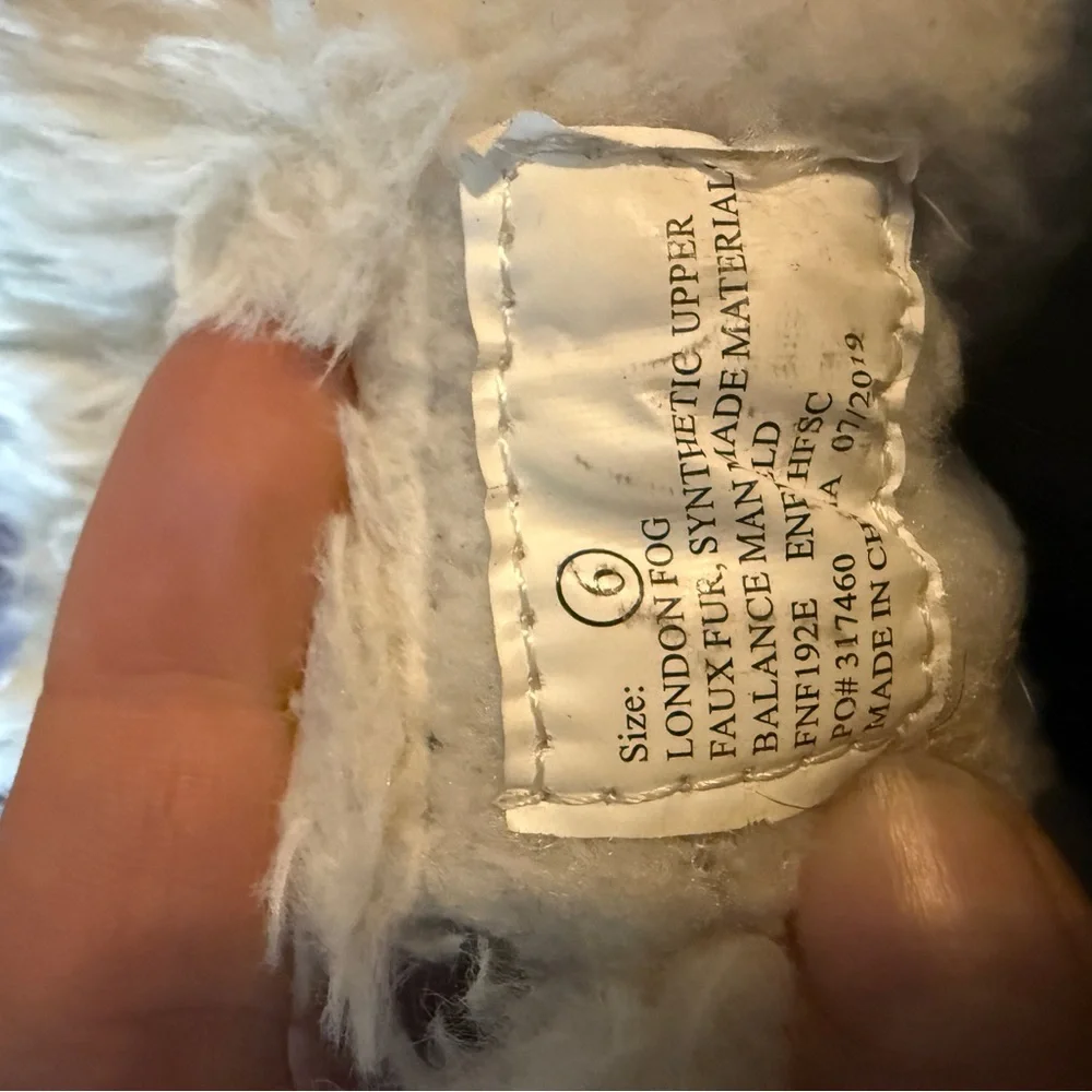 London Fog Toddler 6 Faux Fur Winter Duck Boots